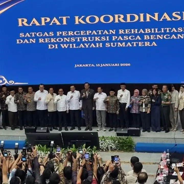 Satgas Percepatan Rehabilitasi Pascabencana Sumatera Gelar Rapat Koordinasi, Ini Prioritas Utama