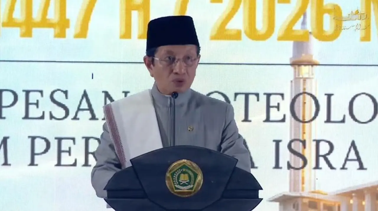 Menteri Agama (menag) Nasaruddin Umar (youtube/masjid Istiqlal Tv)