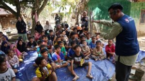 TelkomGroup Berikan Dukungan Psikologis dan Bantuan Kemanusiaan untuk Anak-anak Korban Bencana di Aceh Tamiang