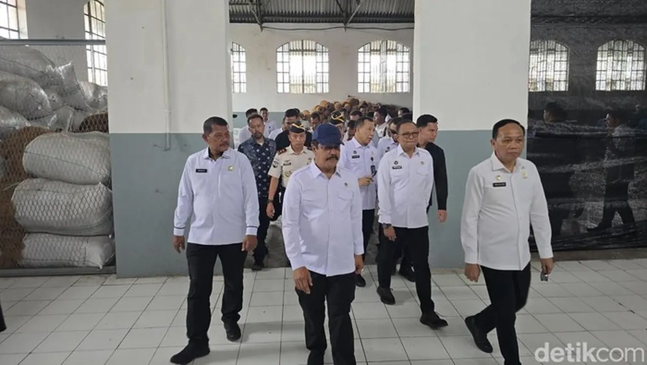 Foto: Menteri Imigrasi Dan Pemasyarakatan (imipas) Agus Andrianto (audrey/detikcom).
