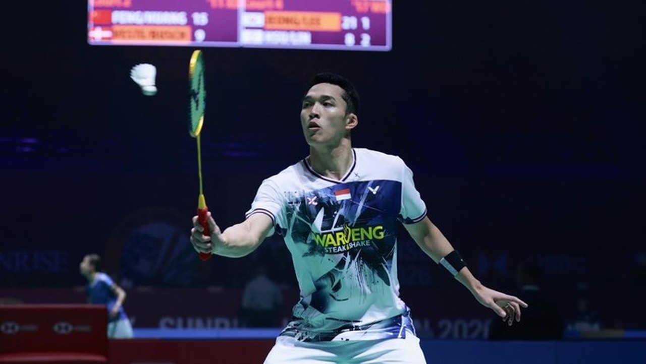 Hasil India Open 2026: Jonatan Christie Melaju ke Semifinal Usai Kalahkan Christo Popov