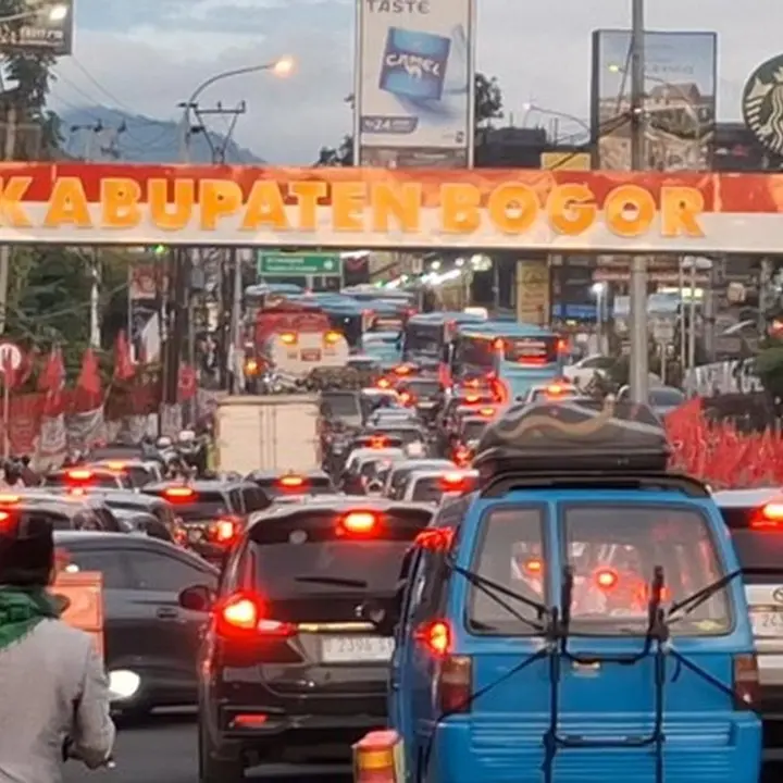 Rekayasa One Way Puncak Selesai, Arus Lalu Lintas Bogor Kembali Normal Dua Arah