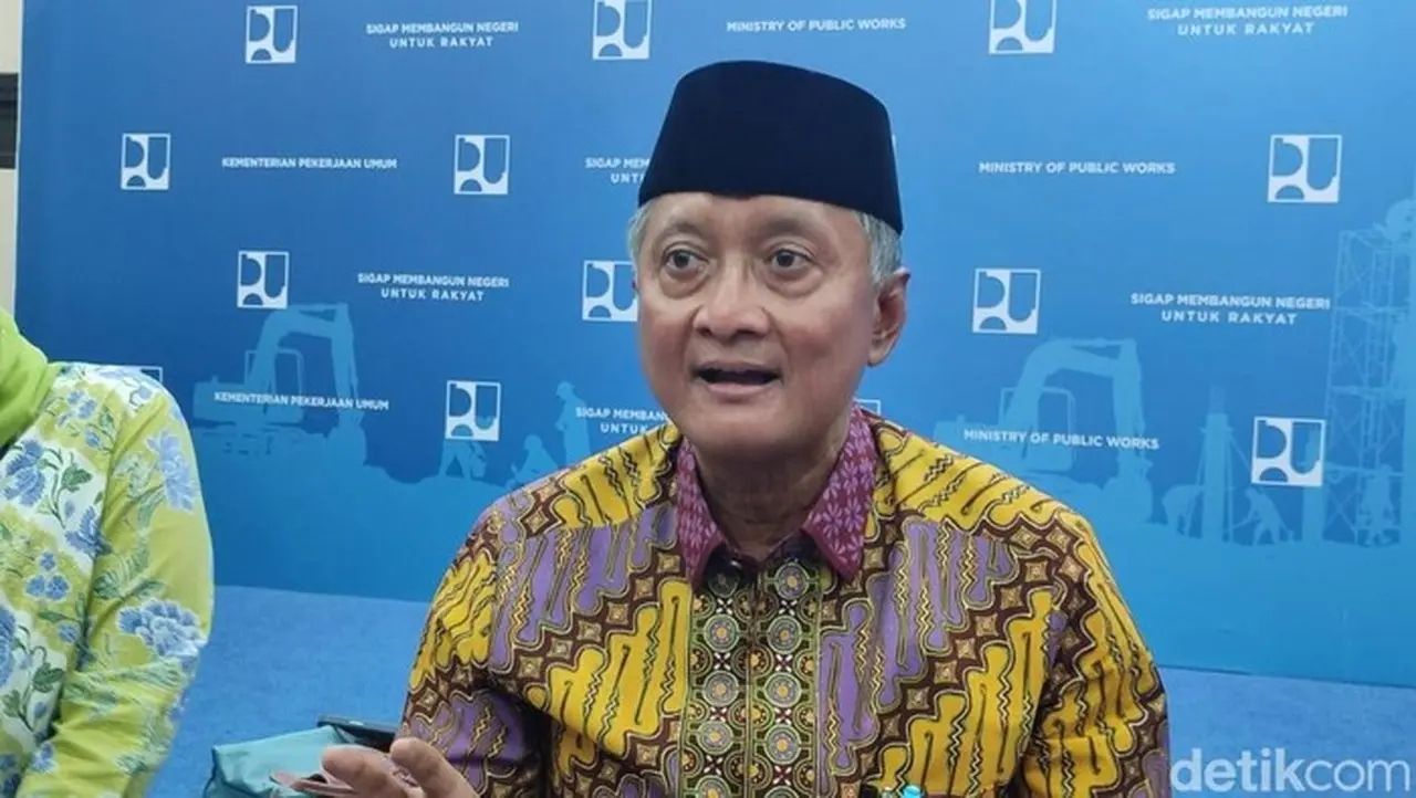 Foto: Menteri Pekerjaan Umum (pu) Dody Hanggodo (heri Purnomo/detikcom)