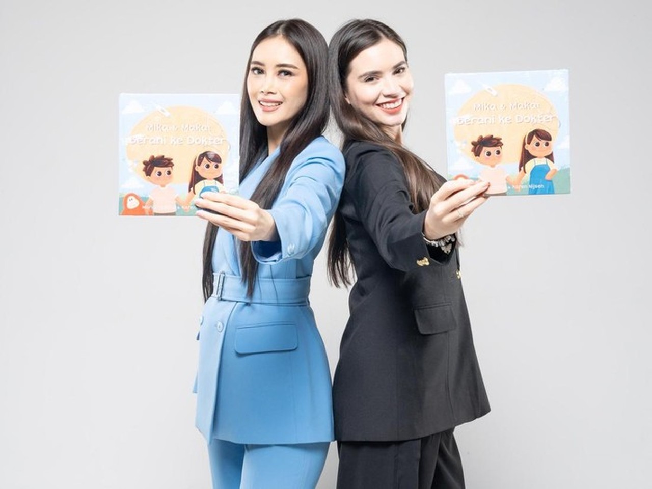 Karen Nijsen dan Maria Ardelia Luncurkan Buku Edukasi Kesehatan Anak “Mika & Maka: Berani ke Dokter”