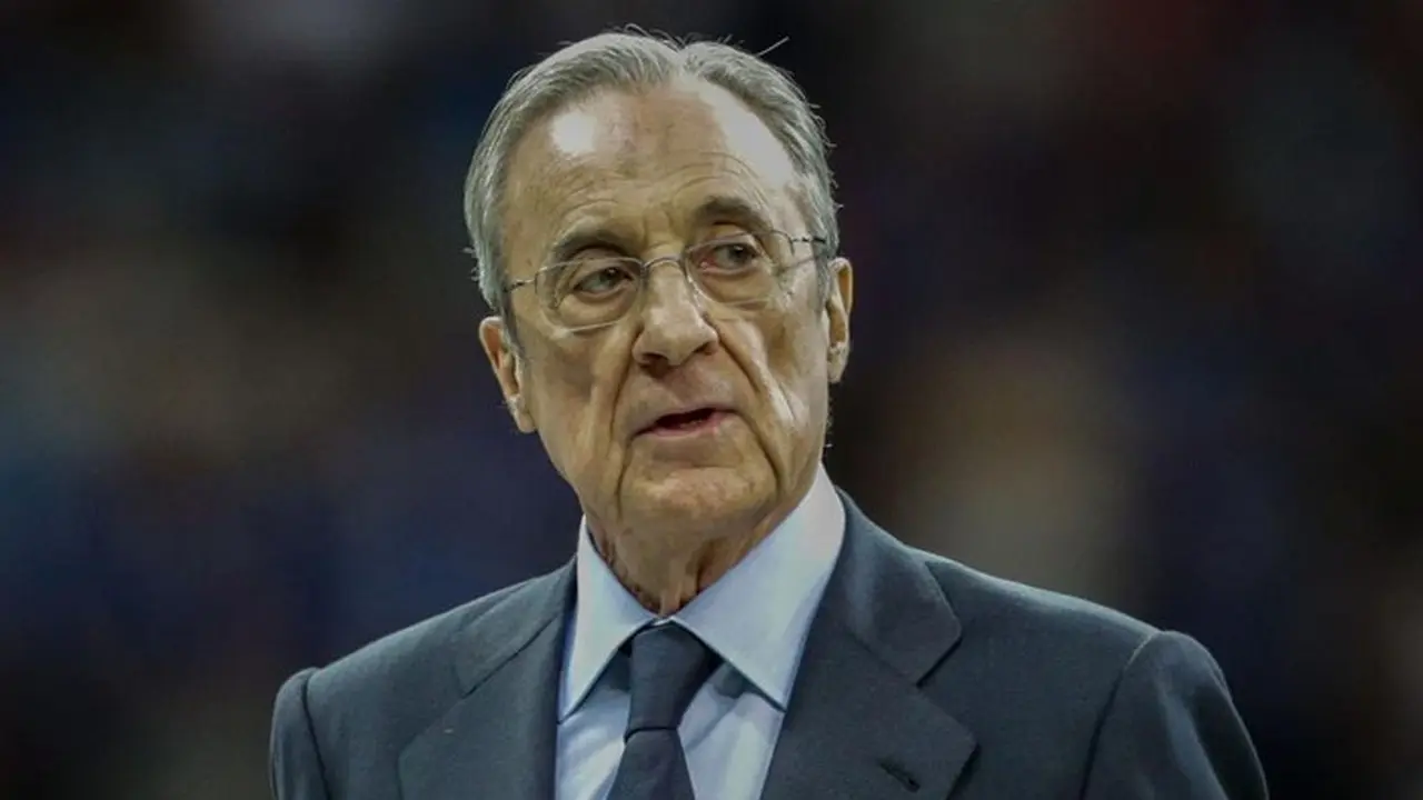 Presiden Real Madrid Florentino Perez. (foto: Sopa Images/lightrocket Via Gett/sopa Images)