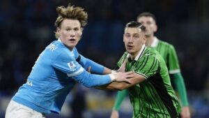 Napoli Raih Tiga Poin Penuh Usai Kalahkan Sassuolo 1-0 Berkat Gol Lobotka