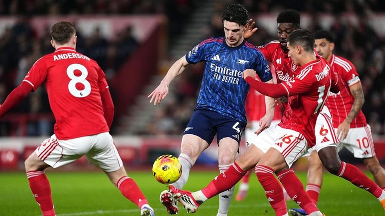 Arsenal Gagal Taklukkan Nottingham Forest, Laga Berakhir Imbang Tanpa Gol