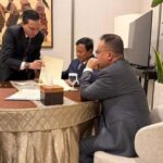 Prabowo Subianto Bertemu Sufmi Dasco Ahmad di Halim Sebelum ke London