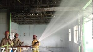 Gudang Logistik Pesantren di Bogor Dilalap Api, Diduga Korsleting Listrik