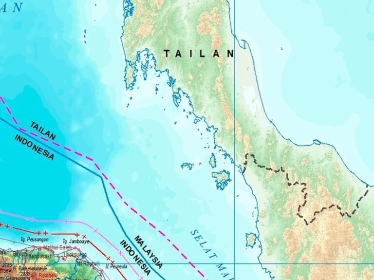 Peta NKRI 2025: Mengapa Thailand Kini Tertulis ‘Tailan’ oleh Badan Informasi Geospasial?