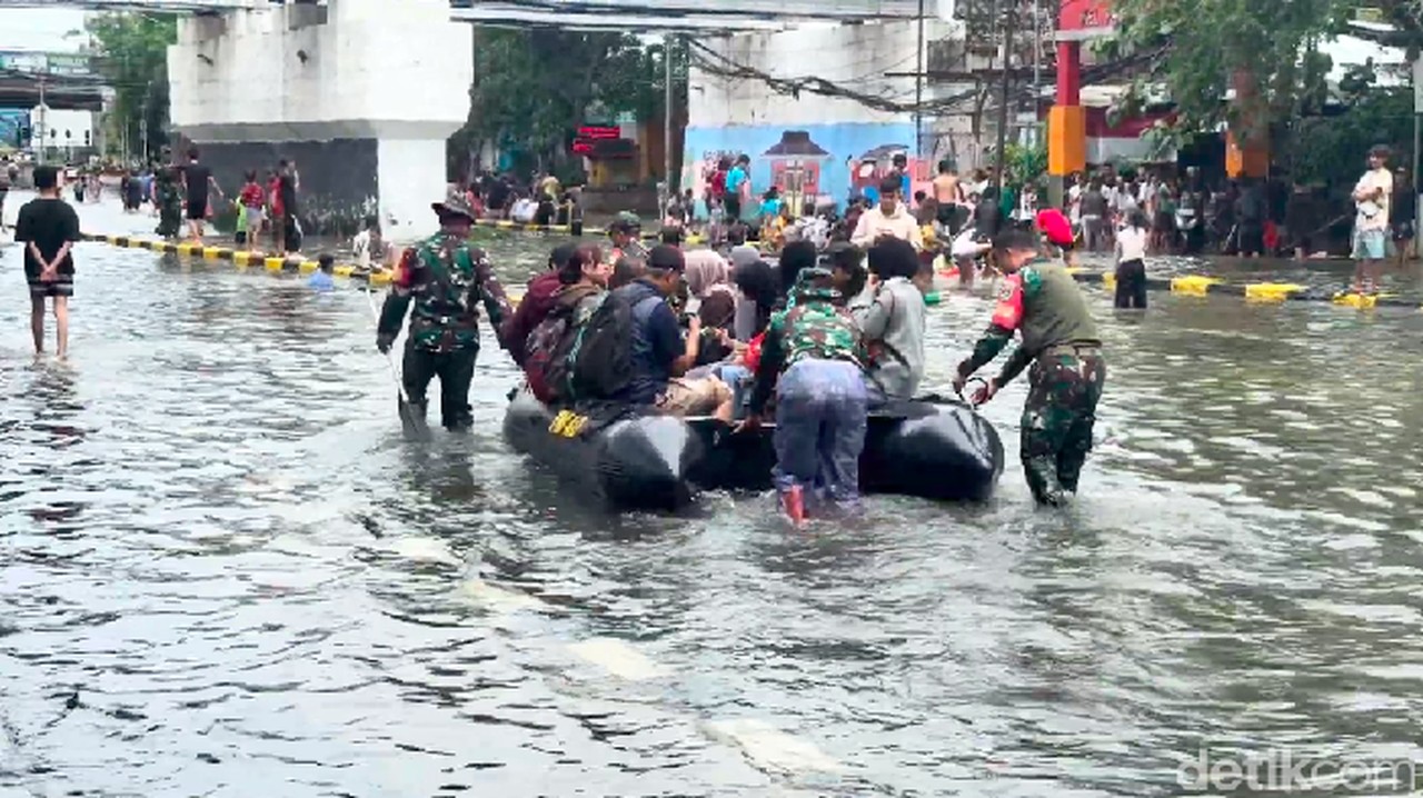 BPBD DKI Pastikan Banjir Jakarta Surut Pagi Ini, 48 RT dan 29 Jalan Tak Lagi Tergenang