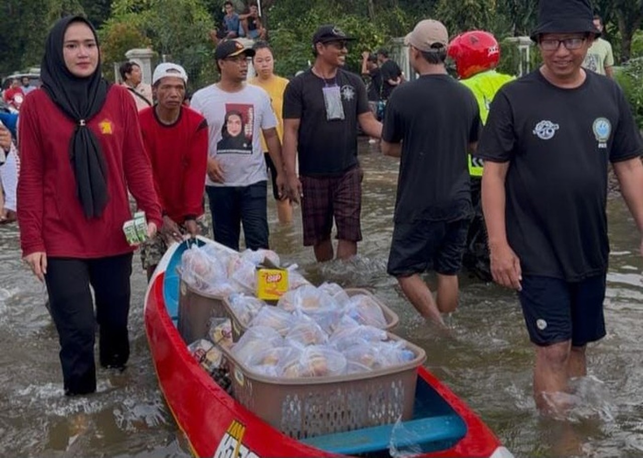Ketua Fraksi Gerindra DPRD Pati Salurkan Bantuan Sosial untuk Korban Banjir Juwana