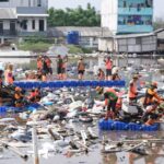 DLH Angkut 137 Ton Sampah dari Pesisir Tanggul Laut Muara Baru Jakarta Utara