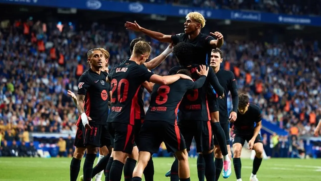 Momen Barcelona Menang Di Markas Espanyol Pada Musim Lalu. (foto: Photo By Omar Arnau/quality Sport Images/getty Images)