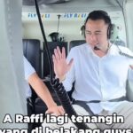 Helikopter Raffi Ahmad Oleng di Bali Akibat Kabut Tebal, Penumpang Tetap Tenang