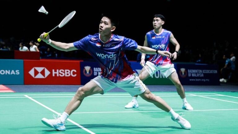 Debut Manis di Indonesia Masters 2026: Indra/Joaquin Terpukau Atmosfer Istora GBK
