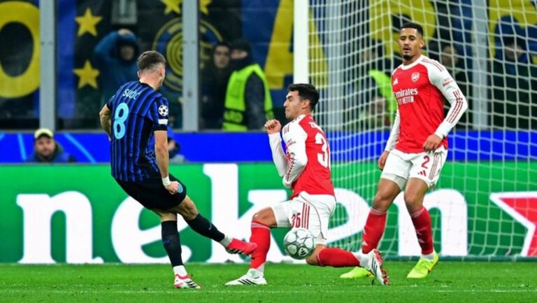 Babak I: Arsenal Ungguli Inter Milan 2-1 di Giuseppe Meazza