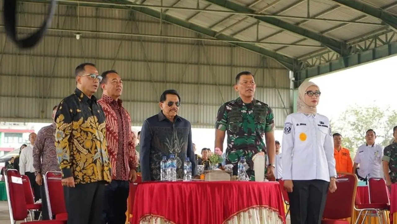 Mantan Kepala Bin Jenderal Tni (purn) Am Hendropriyono Mengajak Masyarakat Dan Investor Berkontribusi Membangun Bandara Gatot Subroto Di Way Kanan, Lampung. (dok Istimewa)