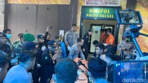 DVI Polda Sulsel Terima 2 Jenazah Korban Kecelakaan Pesawat ATR 42-500 di Makassar