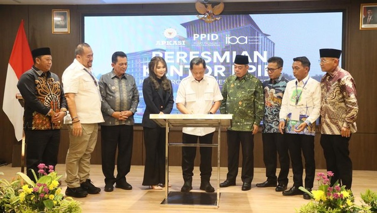 Mendagri Resmikan Kantor PPID di Batam, Peluang Emas Promosi Produk Daerah ke Mancanegara