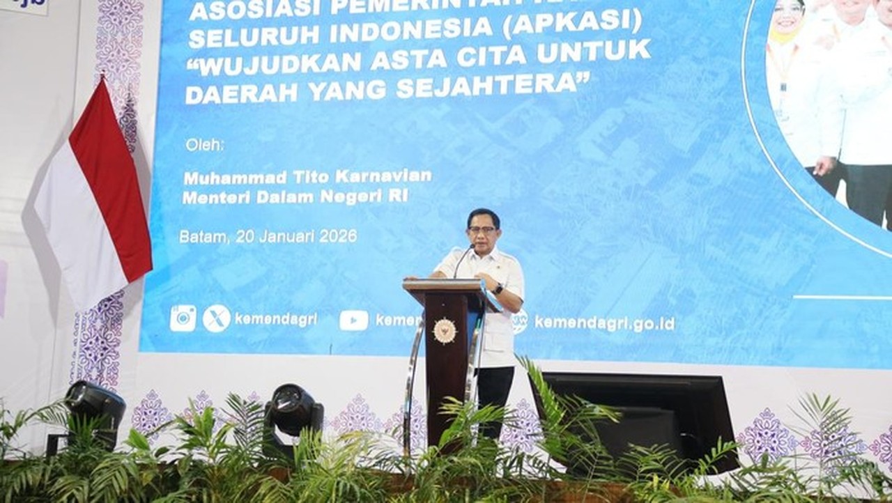 Mendagri Tito Karnavian Ajak Kepala Daerah Sinergi Atasi Persoalan Bangsa