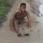 Kades Sragen Protes Jalan Rusak Parah dengan Mandi Lumpur, Pemkab Mulai Bergerak