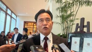 Menko Yusril Jelaskan RUU Penanggulangan Disinformasi dan Propaganda Asing untuk Ketahanan Nasional