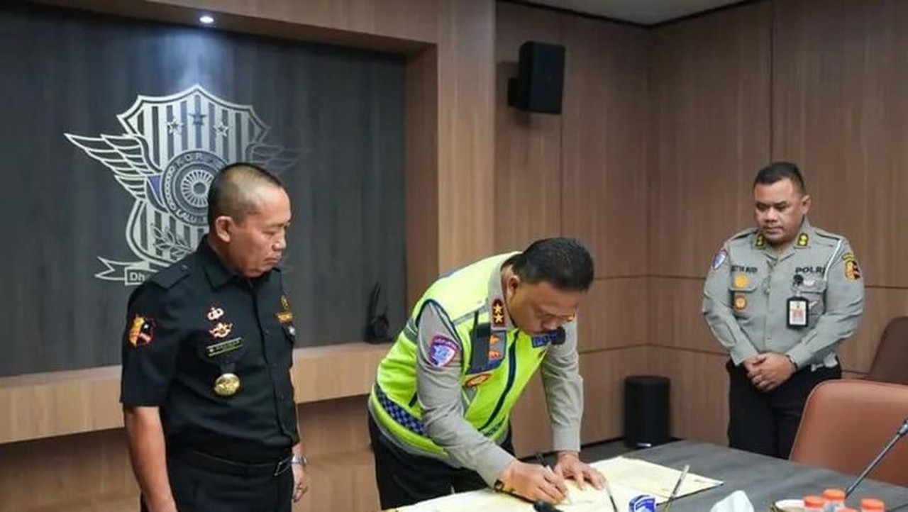 Korlantas Polri dan Senkom Mitra Polri Perkuat Sinergi Dukung Pelayanan Lalu Lintas Masyarakat