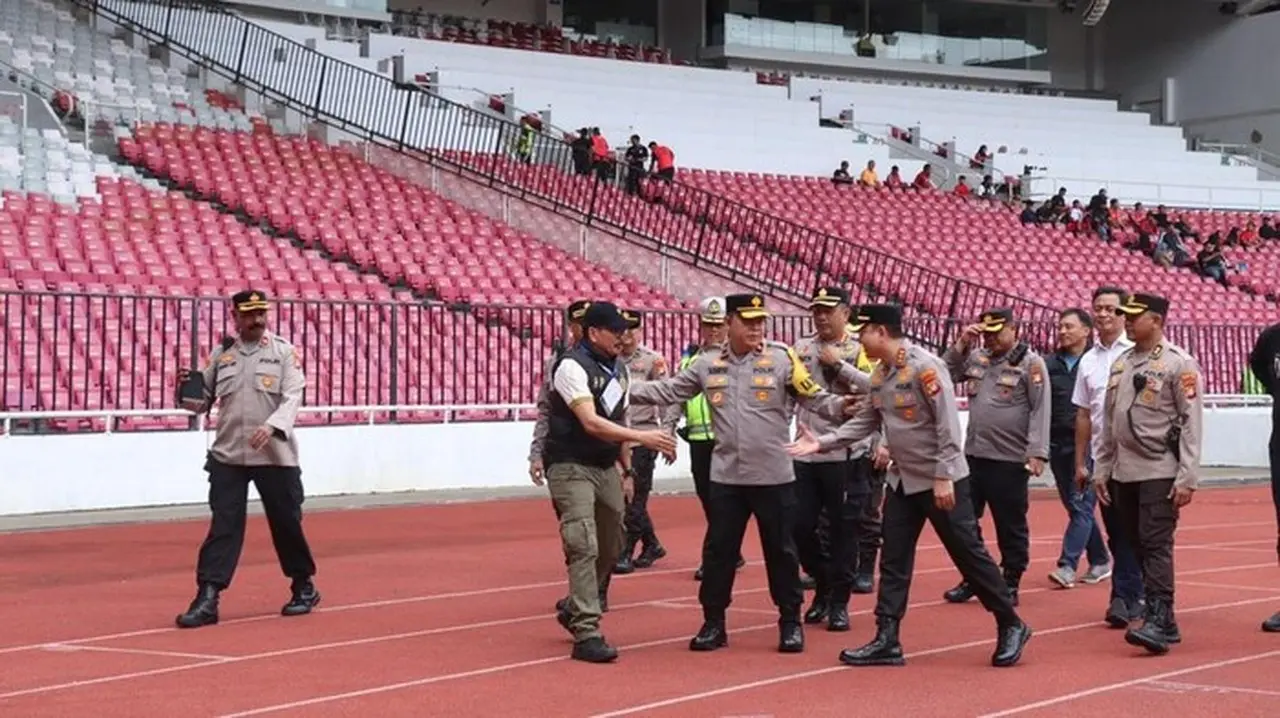 Sebanyak 1.876 Personel Gabungan Akan Mengamankan Laga Bri Super League Antara Persija Jakarta Vs Persijap Jepara Di Stadion Gelora Bung Karno (sugbk), Senayan. (foto: Dok. Istimewa)