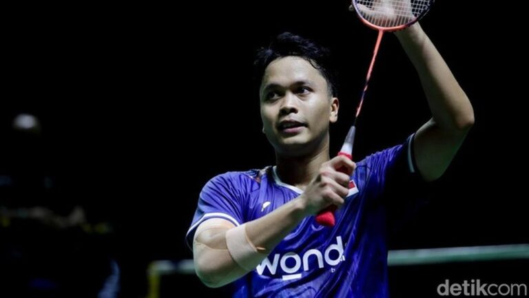 Indonesia Masters 2026: Anthony Ginting Revans Atas Julien Carraggi, Melaju ke 16 Besar
