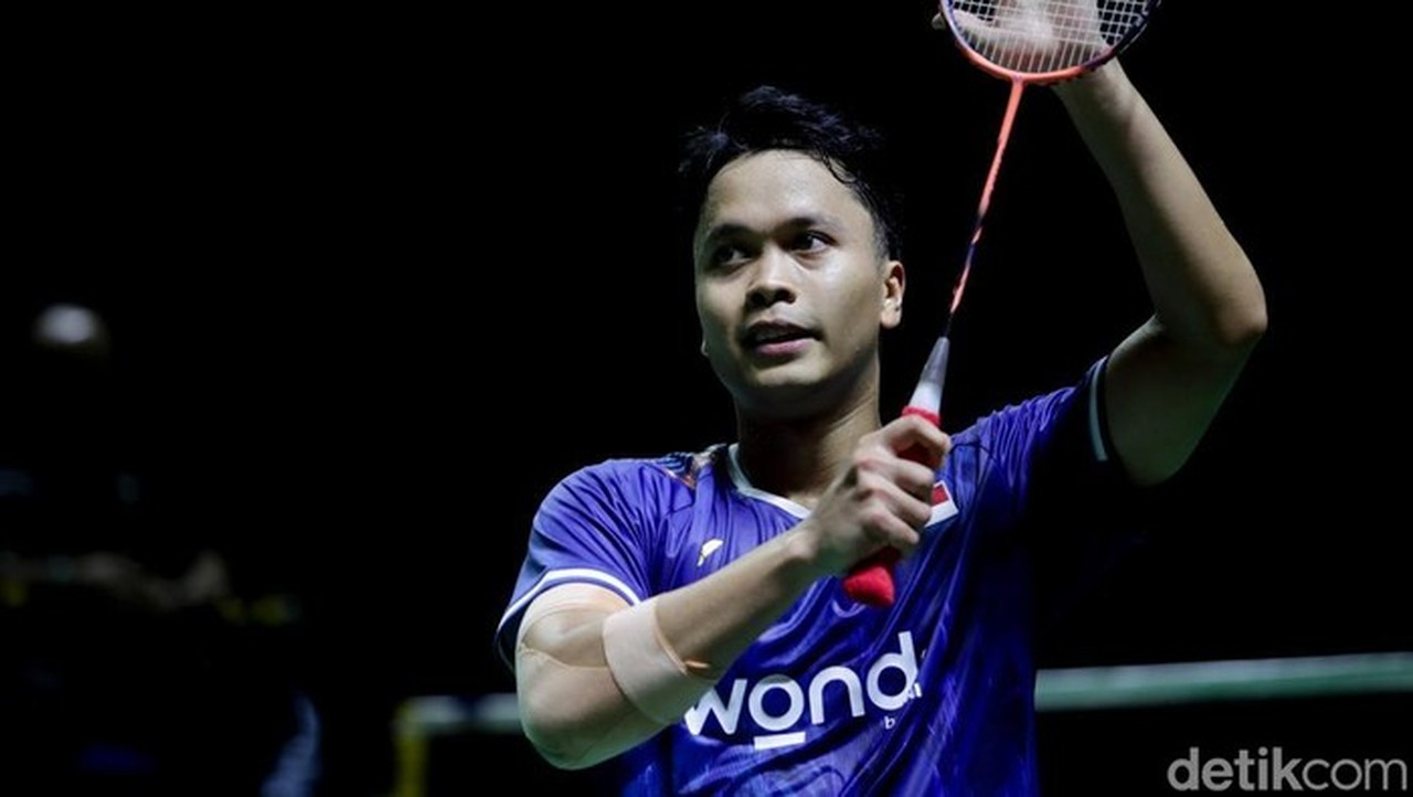 Indonesia Masters 2026: Anthony Ginting Revans Atas Julien Carraggi, Melaju ke 16 Besar