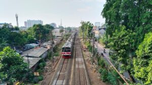 Gangguan Tiang Listrik Aliran Atas Lumpuhkan KRL Green Line Maja-Tigaraksa Pagi Ini