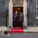 Prabowo Subianto Bertemu Larry the Cat di Downing Street, Kenangan Manis dengan Kucing Kesayangan PM Inggris