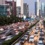 Hujan Deras di Jakarta Sebabkan Kepadatan Lalu Lintas di Sejumlah Ruas Jalan