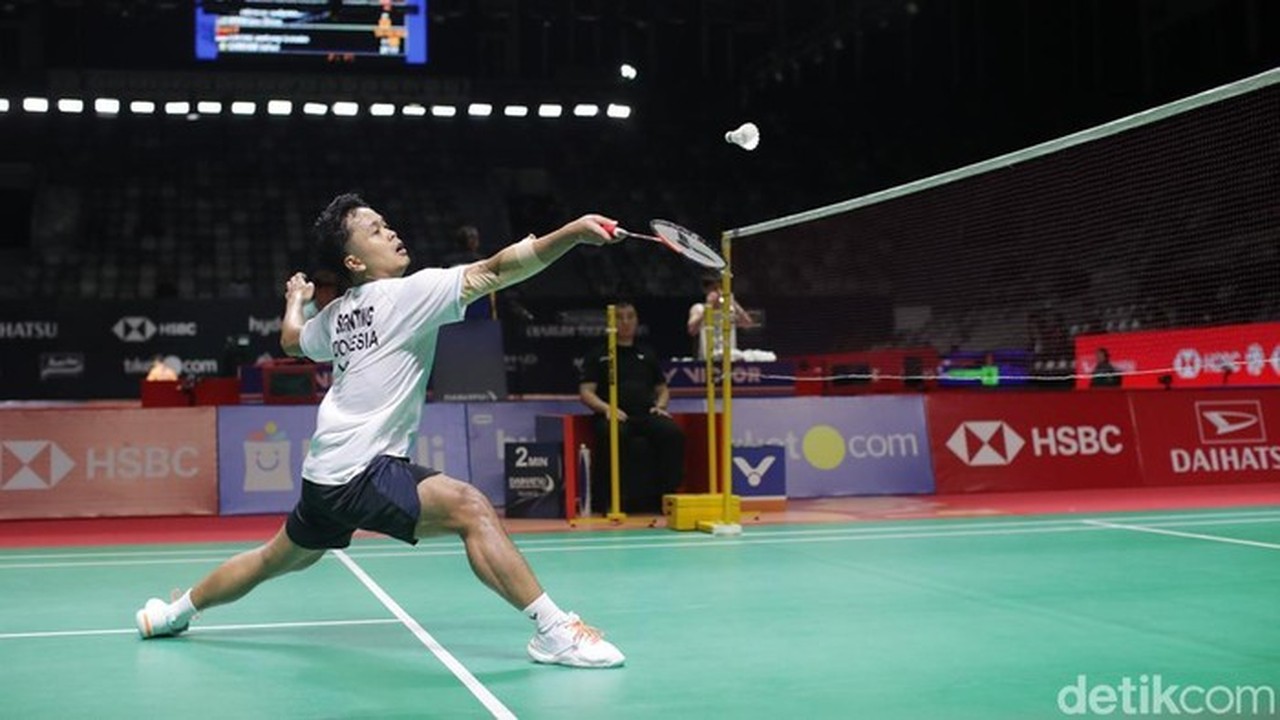 Cedera Pinggang Ginting Mengancam Keikutsertaan di Thailand Masters 2026