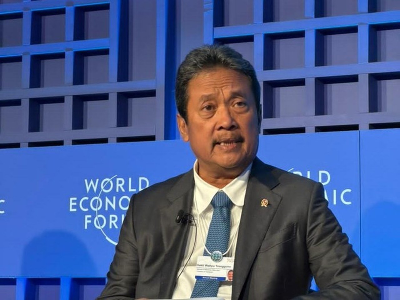 Menteri Trenggono di WEF 2026: Lautan Kita Memanggil untuk Bertindak Menyelamatkan Ekosistem