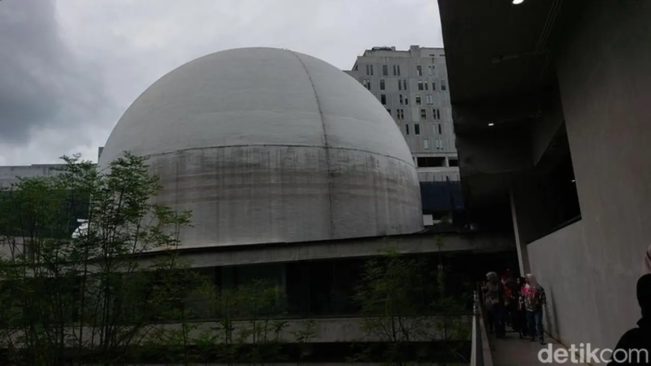 Foto: Planetarium Taman Ismail Marzuki. (rumondang Detikcom)