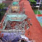 Atap SMAN 2 Gunungputri Bogor Ambruk Akibat Hujan Deras, Tiga Ruang Kelas Rusak Parah