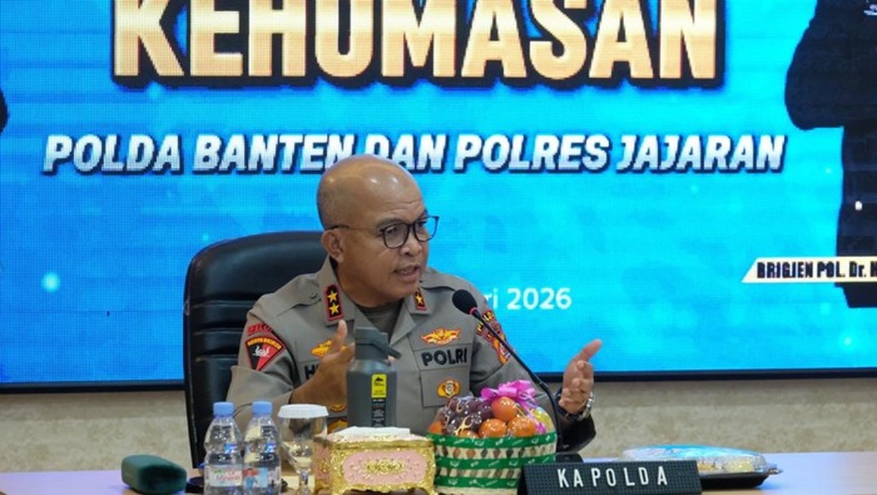 Kapolda Banten Dorong Humas Polri Adaptif Hadapi 180 Juta Pengguna Medsos di Era Digital