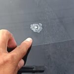 Kerikil Beterbangan di Tol Bitung Pecahkan Kaca Mobil Pengendara