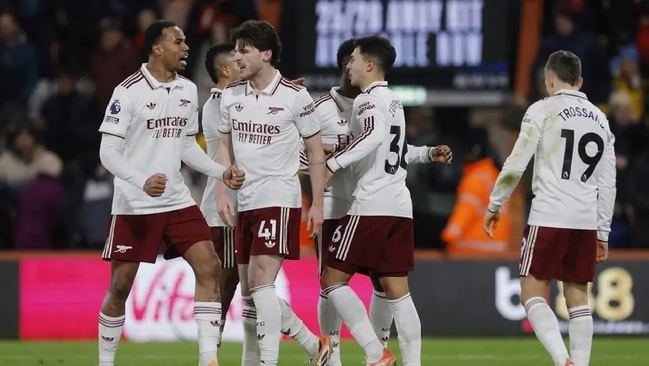 Declan Rice Meminta Arsenal Menjaga Momentum Usai Menang Lima Laga Beruntun Di Premier League (foto: Action Images Via Reuters/andrew Couldridge)