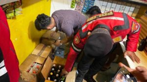 Polres Serang Sita Ratusan Botol Miras dan Tuak dalam Operasi Pekat Maung 2026