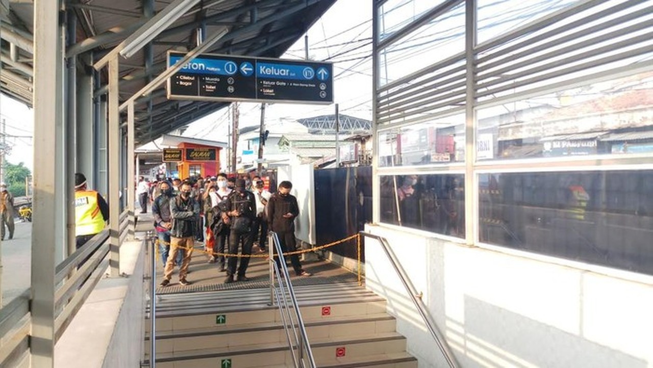 Aksi Vandalisme di Stasiun Bojong Gede Bogor, KAI Commuter Telusuri Pelaku via CCTV