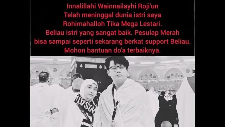 Pesulap Merah Berduka: Istri Tercinta Meninggal Dunia Akibat Penyakit Jangka Panjang