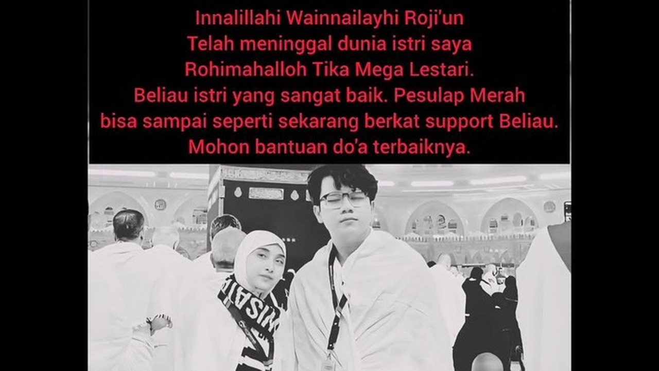 Pesulap Merah Berduka: Istri Tercinta Meninggal Dunia Akibat Penyakit Jangka Panjang