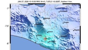 BMKG Ungkap Gempa Bantul M4.5 Dipicu Aktivitas Sesar Opak, Berstatus Dangkal