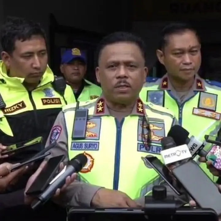 Kakorlantas Polri Pantau Arus Balik Nataru di Puncak Bogor, Situasi Lalu Lintas Terkendali