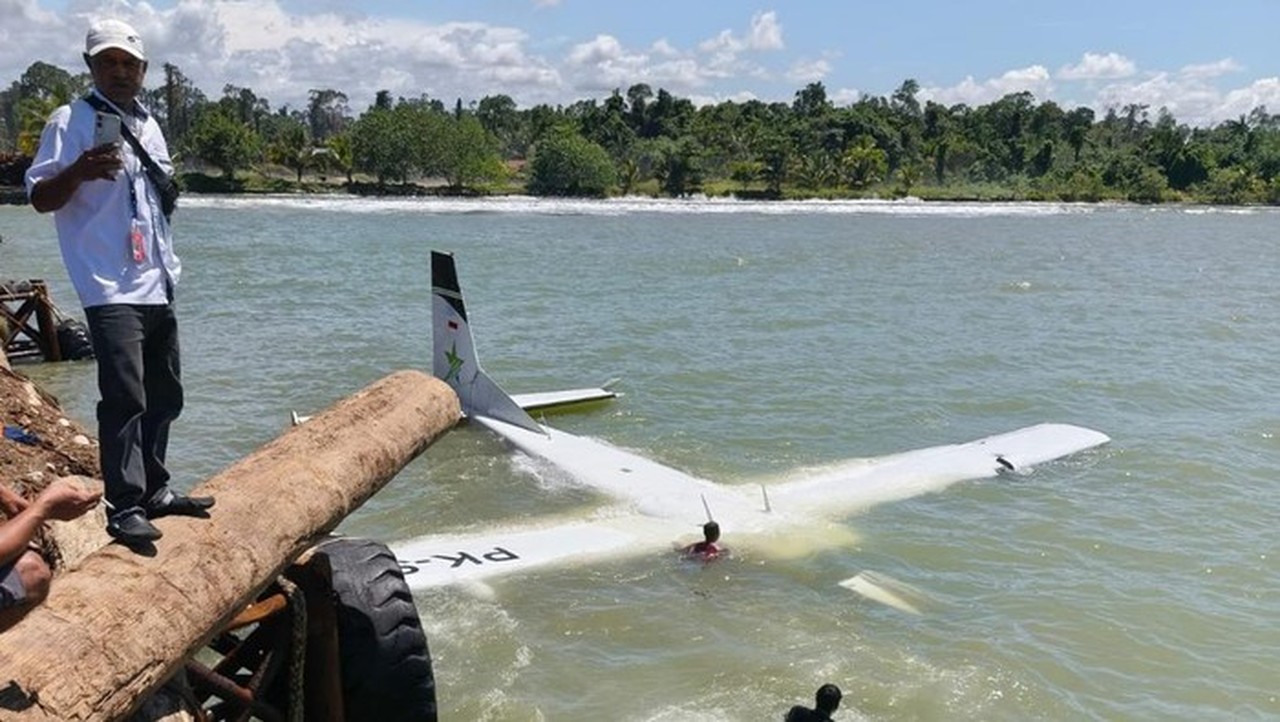 Pesawat Smart Air Jatuh di Nabire, ELT Aktif Jadi Pemicu Deteksi Awal