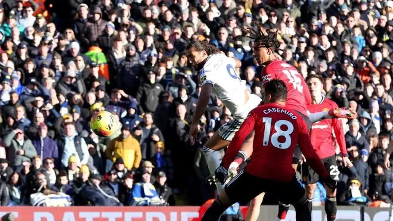 Leeds United Vs Manchester United Tanpa Gol Di Babak Pertama. (reuters/chris Radburn)