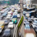 Demo di Depan Kemenkum HAM Sebabkan Kemacetan Parah di Rasuna Said Arah Menteng